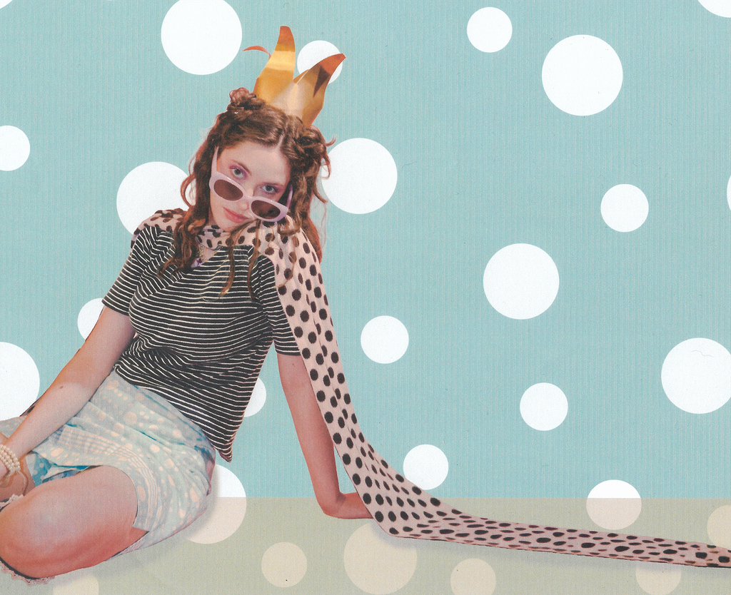 Stylized editorial portrait of Abby Bryan